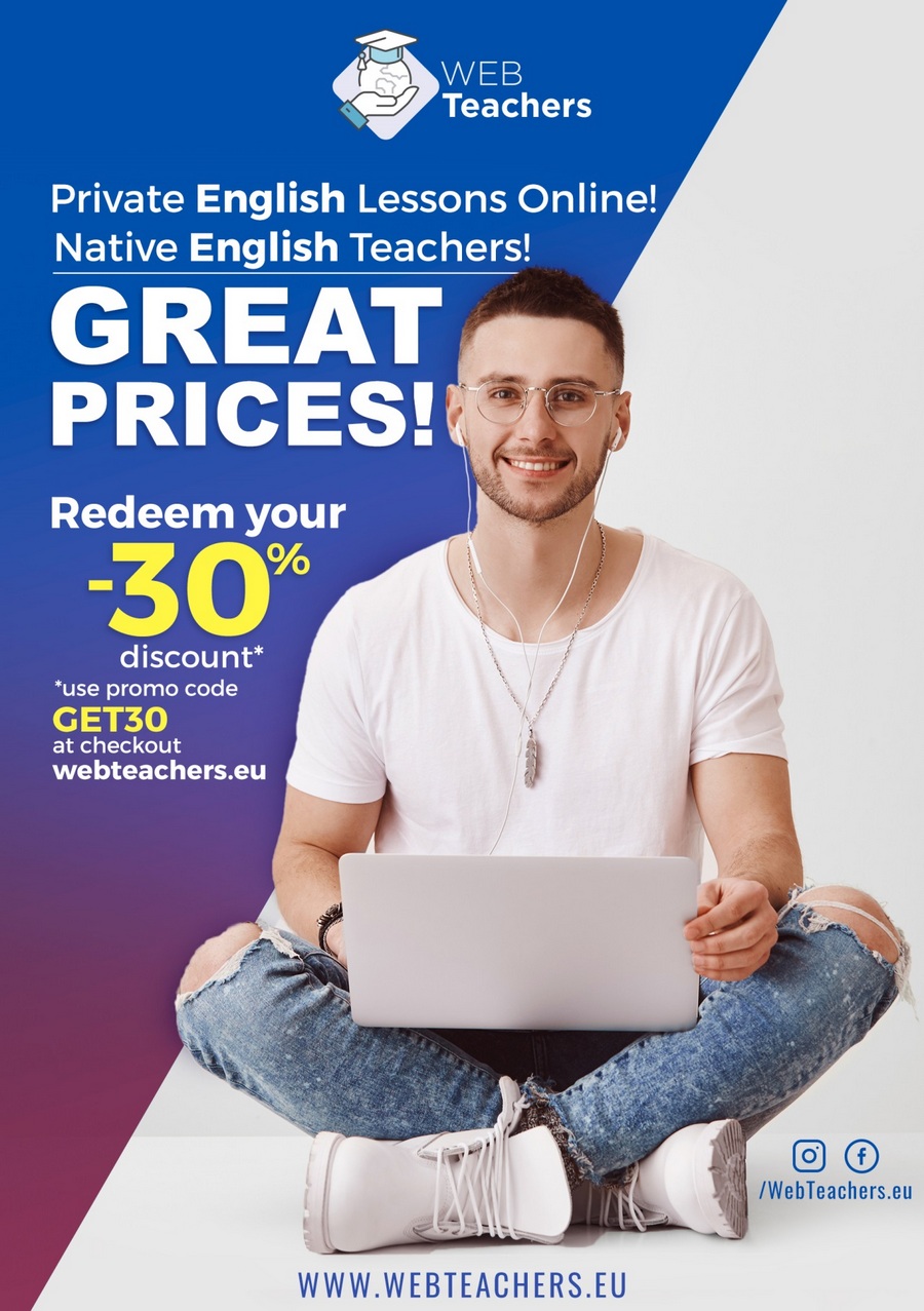 WebTeachers atlaižu kods valodu kursiem WebTeachers atlaižu kods valodu kursiem